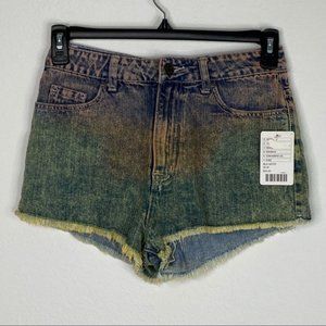 BDG High Rise Dree Cheeky Jean Shorts Size 28 NWT